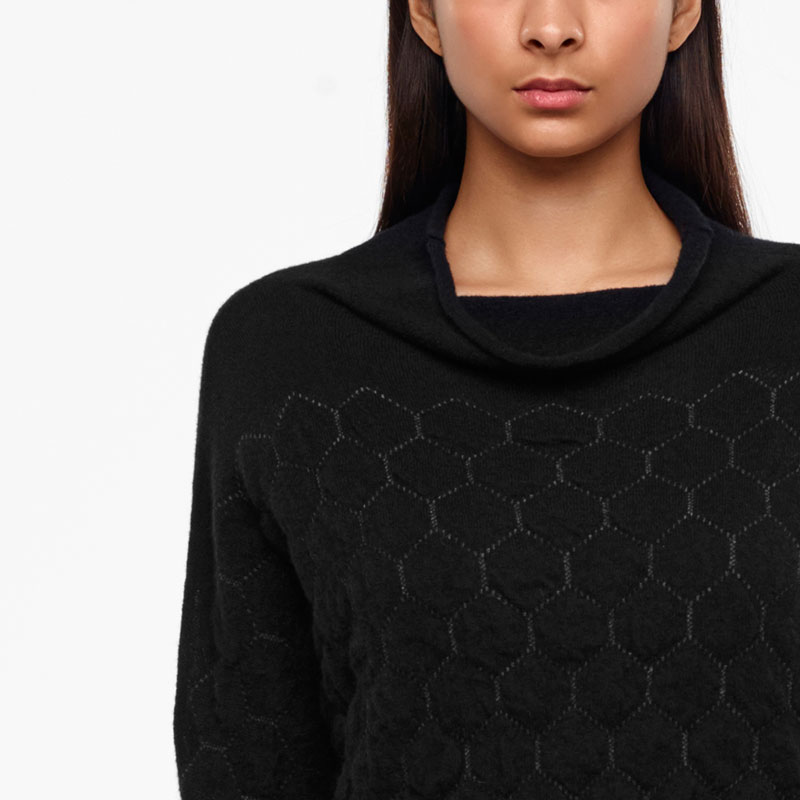 Sarah Pacini PULL - NID D'ABEILLES De face