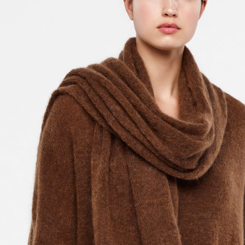 Sarah Pacini ÉCHARPE MOHAIR De face