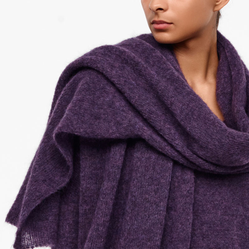 Sarah Pacini ÉCHARPE MOHAIR De face