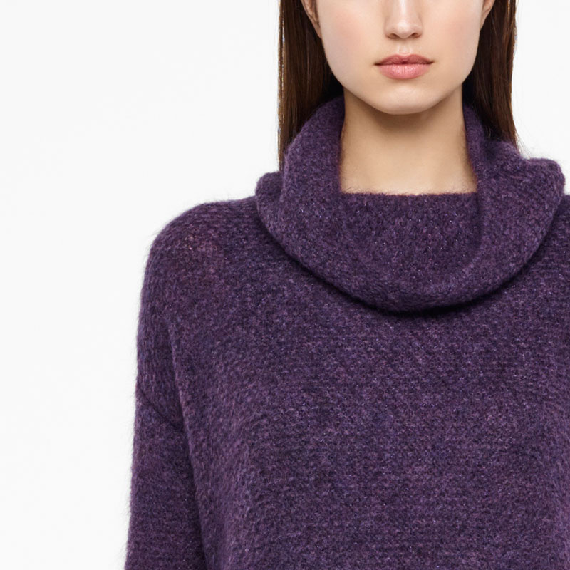 Sarah Pacini PULL - FIL BRILLANT De face