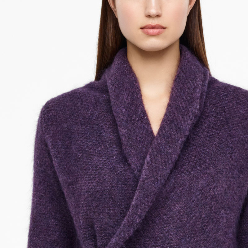 Sarah Pacini CARDIGAN - FIL BRILLANT De face