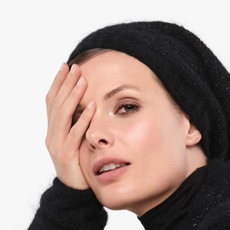Sarah Pacini MOHAIR-MERINO CAP - BRILLIANT KNITTING Front