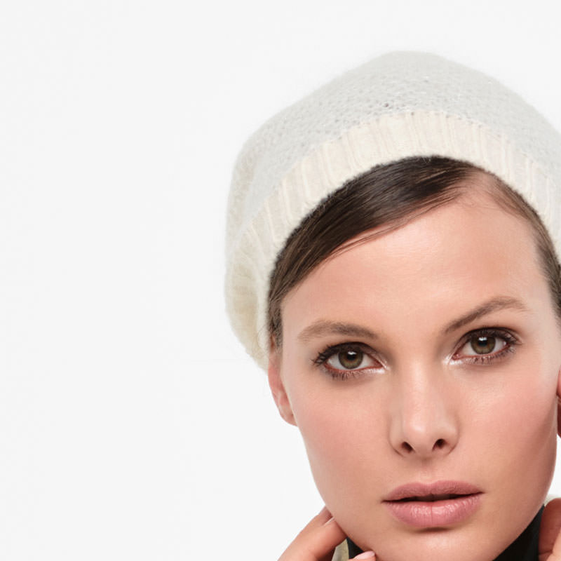 Sarah Pacini BONNET - FIL BRILLANT De face