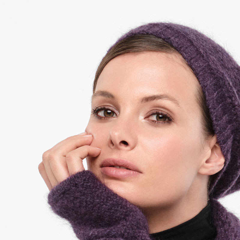 Sarah Pacini BONNET - FIL BRILLANT De face