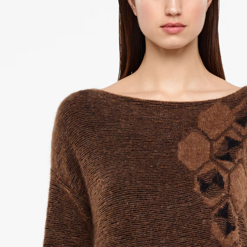 Sarah Pacini PULL - JACQUARD De face