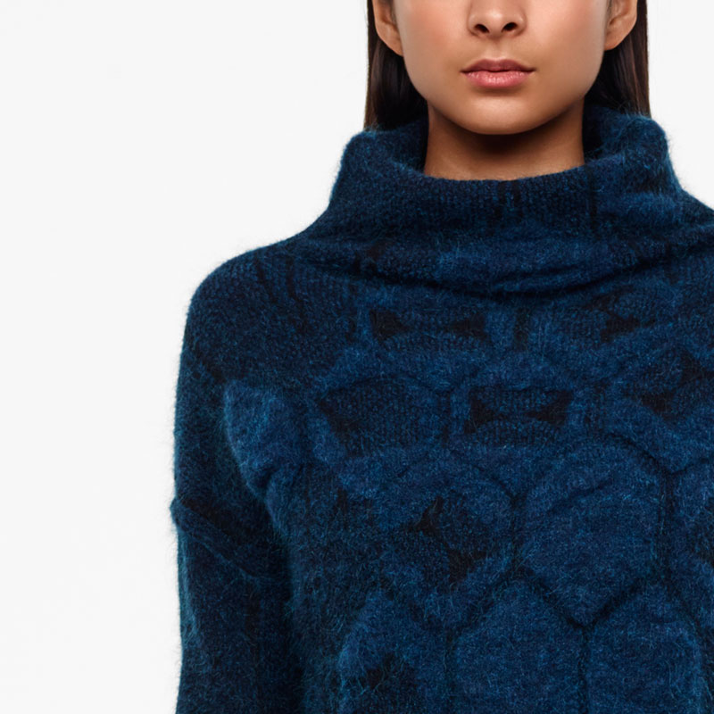 Sarah Pacini JACQUARD-SWEATER Vorne