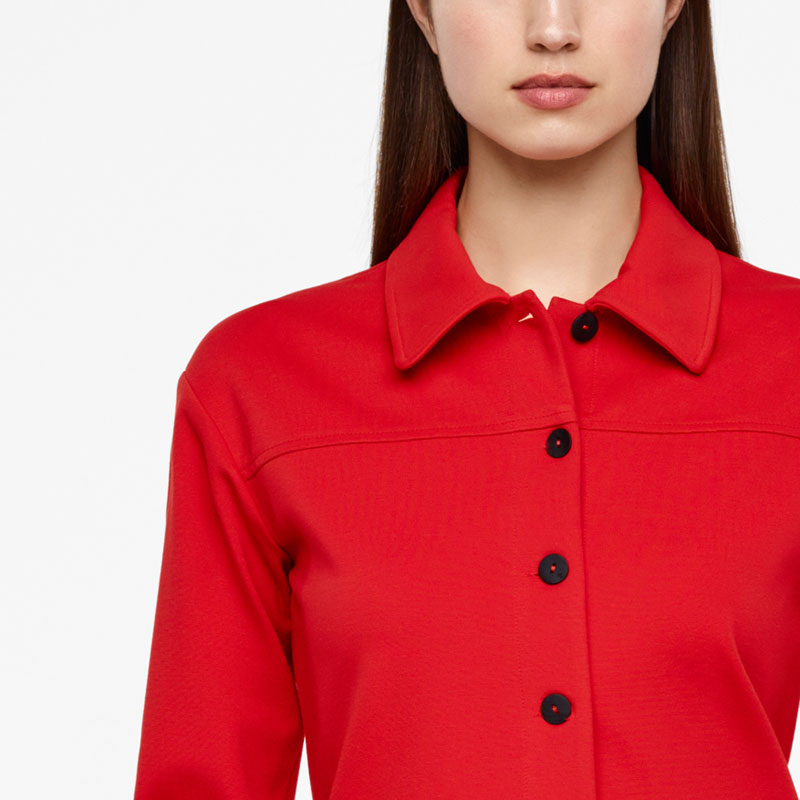 Sarah Pacini JERSEY-JACKE Vorne