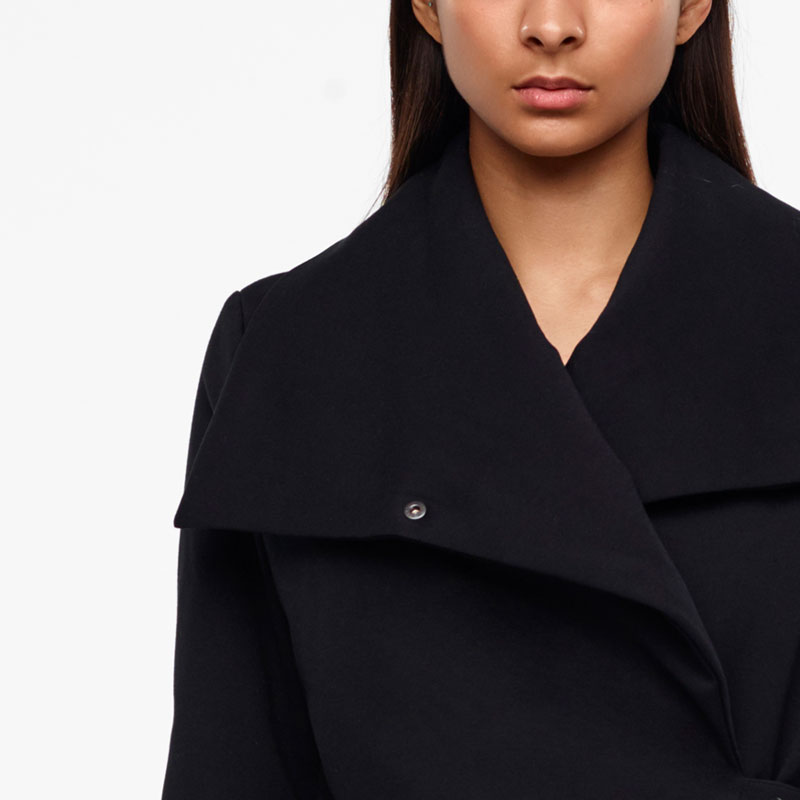 Sarah Pacini MANTEAU 3/4 - JERSEY De face