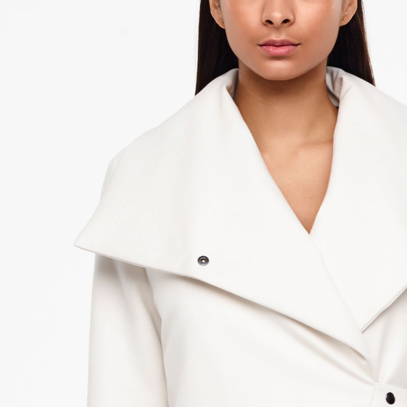 Sarah Pacini MANTEAU 3/4 - JERSEY De face