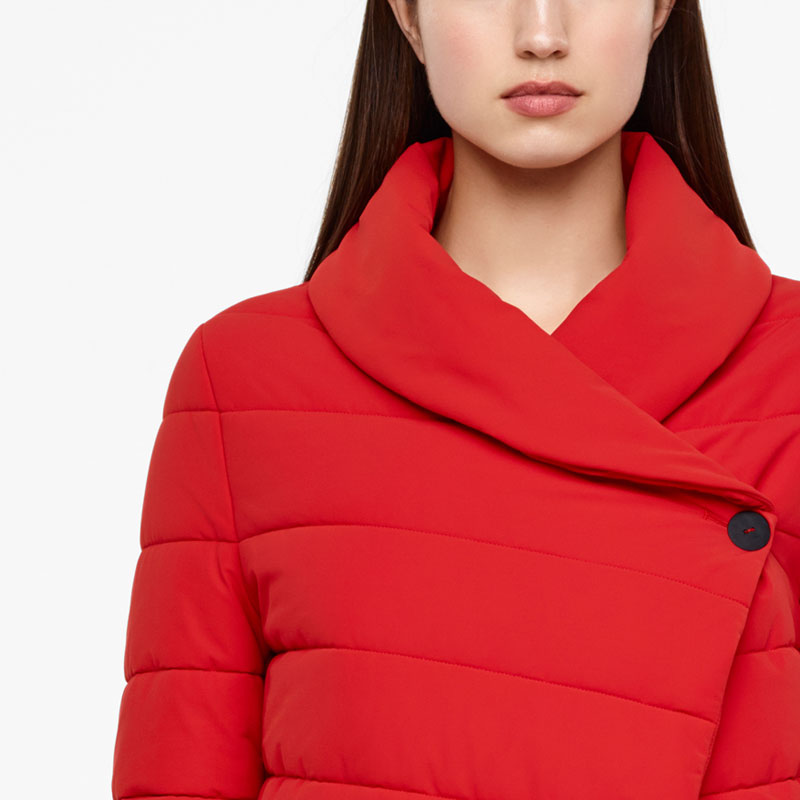 Sarah Pacini MANTEAU COURT MATELASSÉ De face