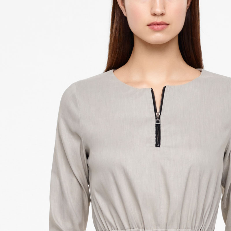 Sarah Pacini ROBE - LIN STRETCH De face