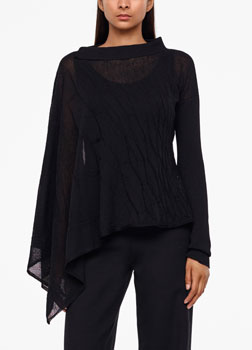 Sarah Pacini PULL - STYLE PONCHO De face