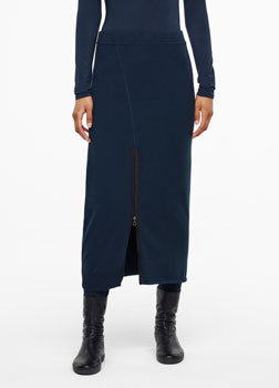 Sarah Pacini MAXI SKIRT - ADJUSTABLE SLIT Front