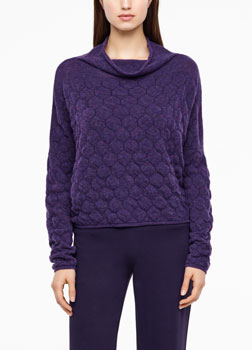 Sarah Pacini PULL - NID D'ABEILLES De face