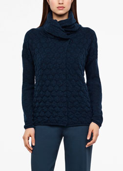 Sarah Pacini CARDIGAN - NID D'ABEILLES De face