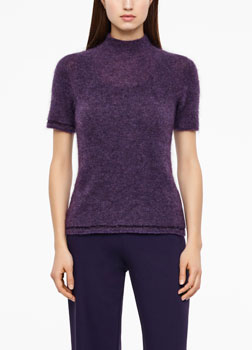 Sarah Pacini MOHAIR-MERINO TRUI - SCHITTEREND BREIWERK Voorzijde