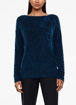 Sarah Pacini JACQUARD-SWEATER Vorne