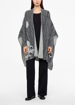 Sarah Pacini JACQUARD WRAP Front