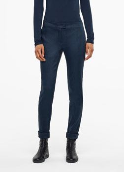 Sarah Pacini PANTALON LIN STRETCH - SYLVIE De face