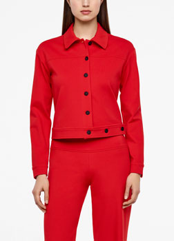 Sarah Pacini VESTE COURTE - JERSEY De face