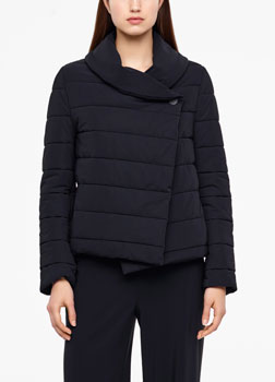 Sarah Pacini MANTEL - LANGE ÄRMEL Vorne