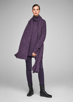 Sarah Pacini STRETCH COTTON TWILL LEGGINGS Front