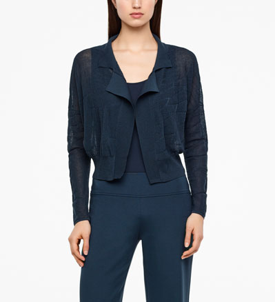 Sarah Pacini KURZER CARDIGAN Vorne