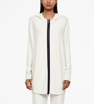 Sarah Pacini LONG URBAN CARDIGAN Front