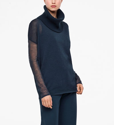 Sarah Pacini COL EN CÔTES De face