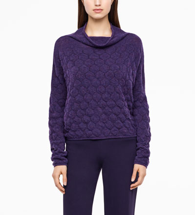 Sarah Pacini WABEN-SWEATER Vorne