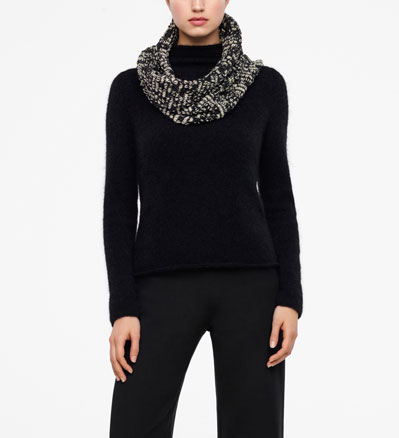 Sarah Pacini BOUCLÉ-KRAGEN Vorne