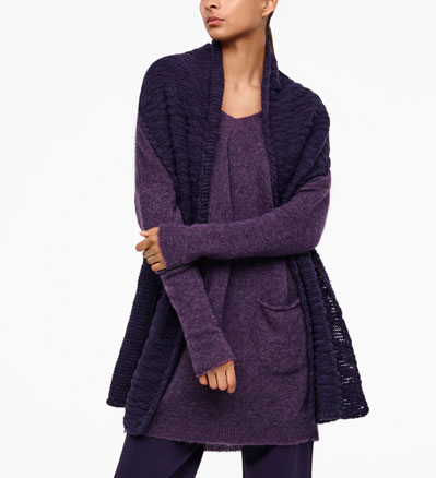 Sarah Pacini SEERSUCKER SJAAL Voorzijde