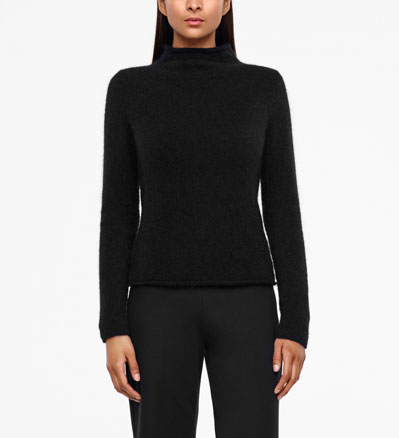 Sarah Pacini MOHAIR-MERINO TRUI - LANGE MOUWEN Voorzijde