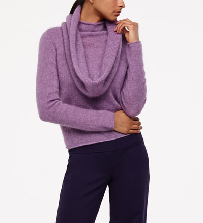 Sarah Pacini MOHAIR-MERINO KRAAG Voorzijde