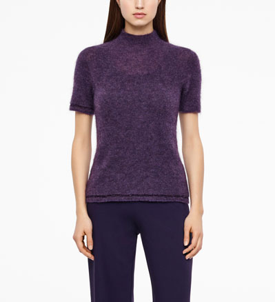 Sarah Pacini MOHAIR-MERINO TRUI - SCHITTEREND BREIWERK Voorzijde