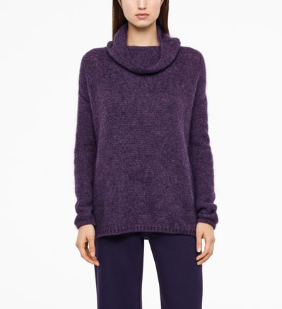 Sarah Pacini PULL - FIL BRILLANT De face