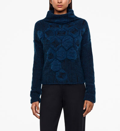 Sarah Pacini JACQUARD-SWEATER Vorne