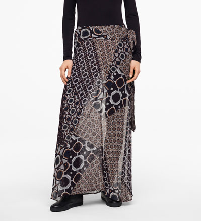 Sarah Pacini MAXIROK - KNOOPRIEM Voorzijde