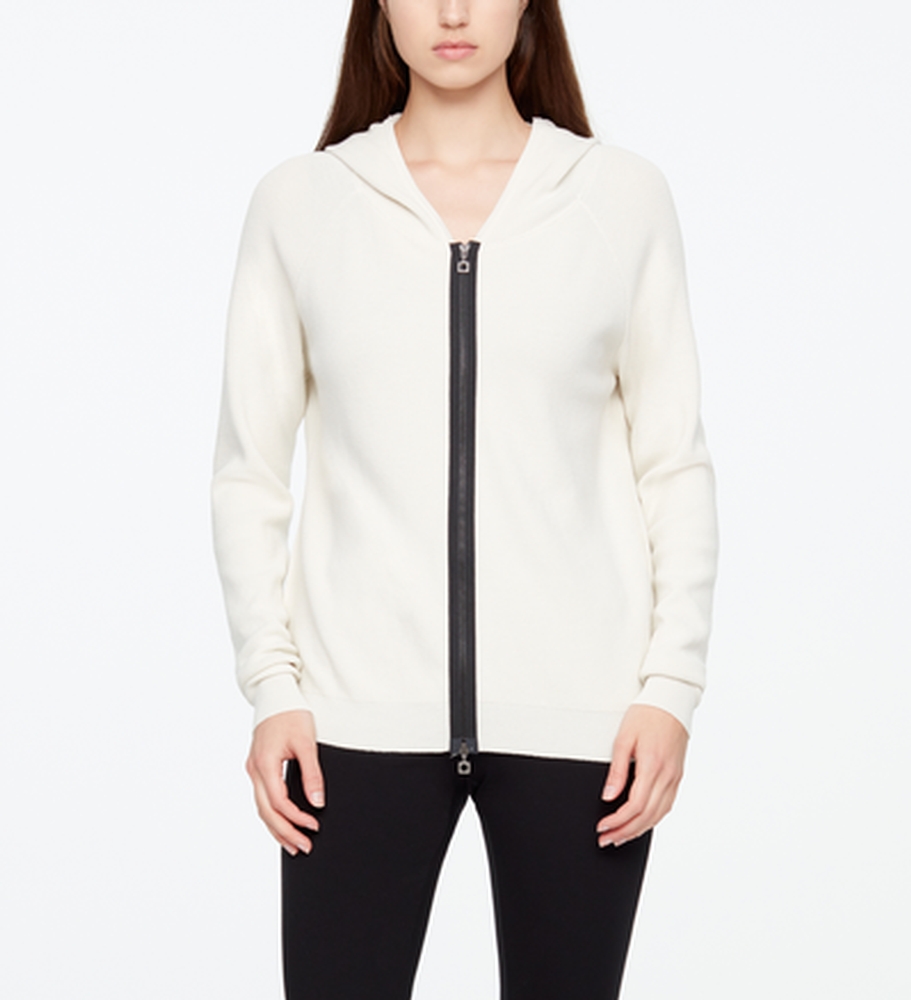 Sarah Pacini CARDIGAN - HOODIE De face