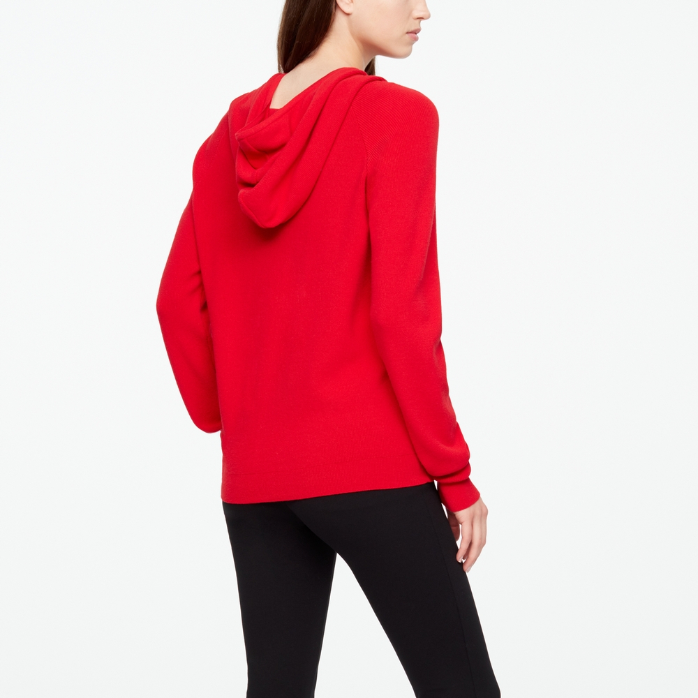 Sarah Pacini CARDIGAN - HOODIE Derrière