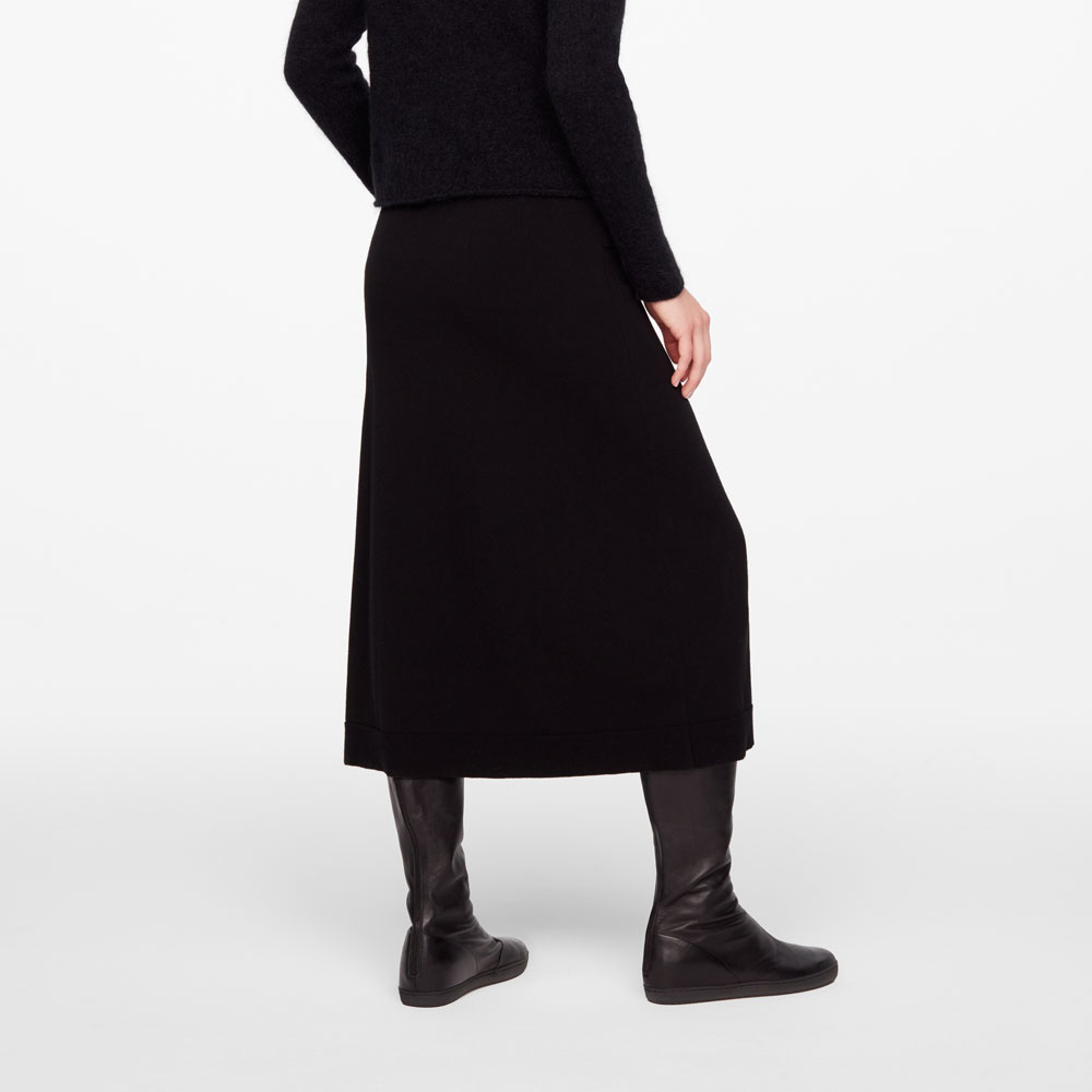 Sarah Pacini JUPE MIDI - ÉVASÉE Derrière