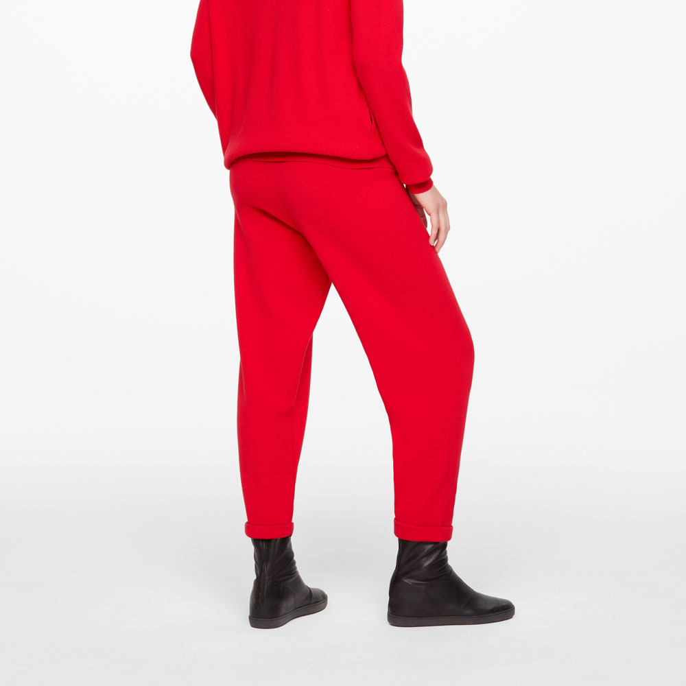 Sarah Pacini PANTALON MAILLE LÉGÈRE - REVERS Derrière
