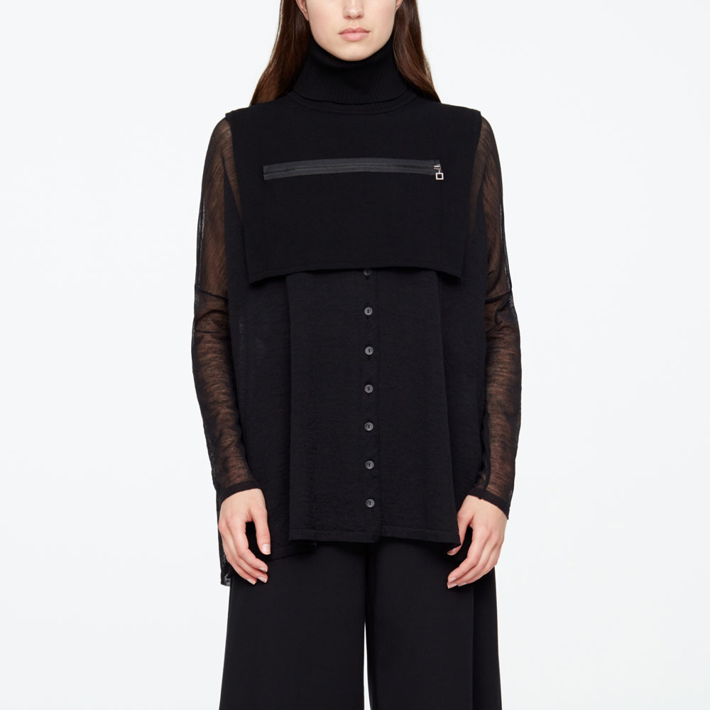 Sarah Pacini DICKEY - FERMOIR ZIP De face