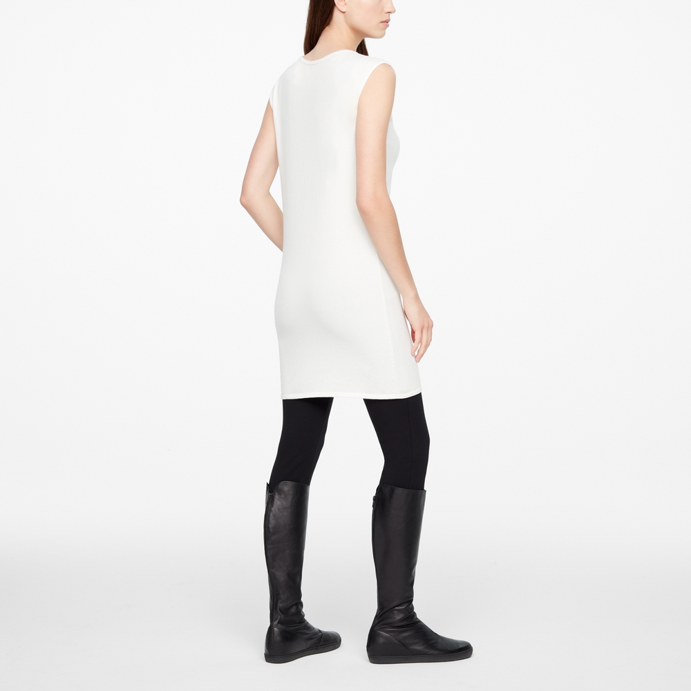 Sarah Pacini ROBE LÉGÈRE - SANS MANCHES Derrière