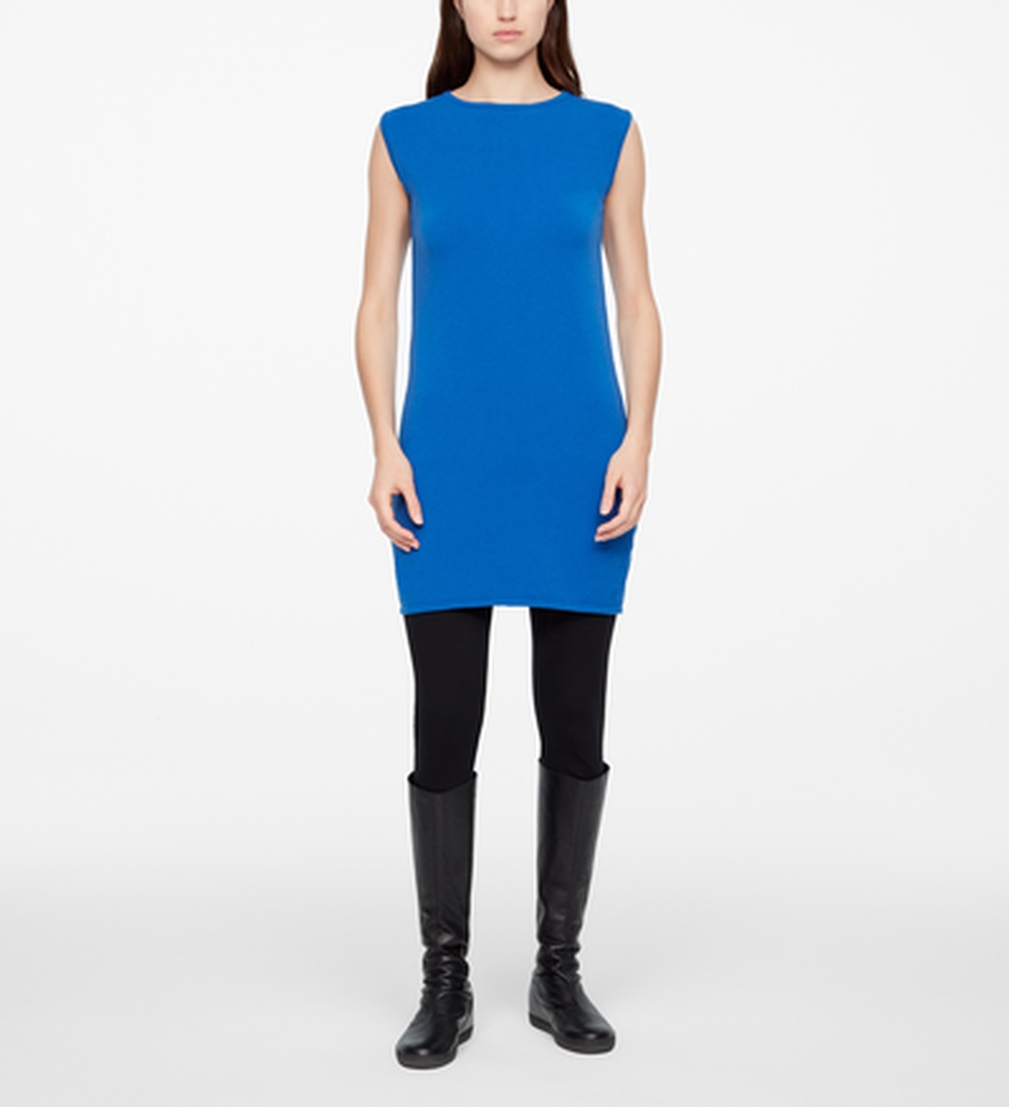 Sarah Pacini ROBE LÉGÈRE - SANS MANCHES De face