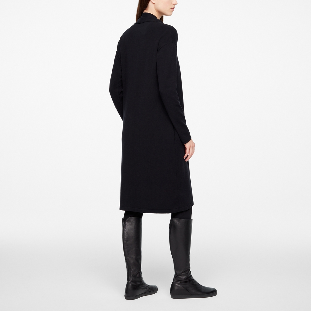 Sarah Pacini LONG CARDIGAN - CEINTURE DÉTACHABLE Derrière