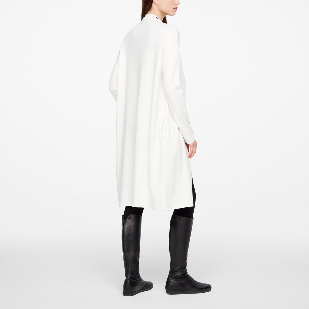 Sarah Pacini LONG CARDIGAN - CEINTURE DÉTACHABLE Derrière