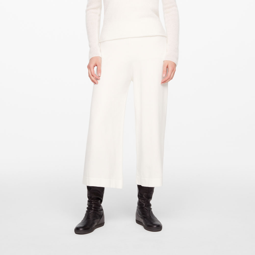 Sarah Pacini PANTALON LÉGER - STYLE GAUCHO De face