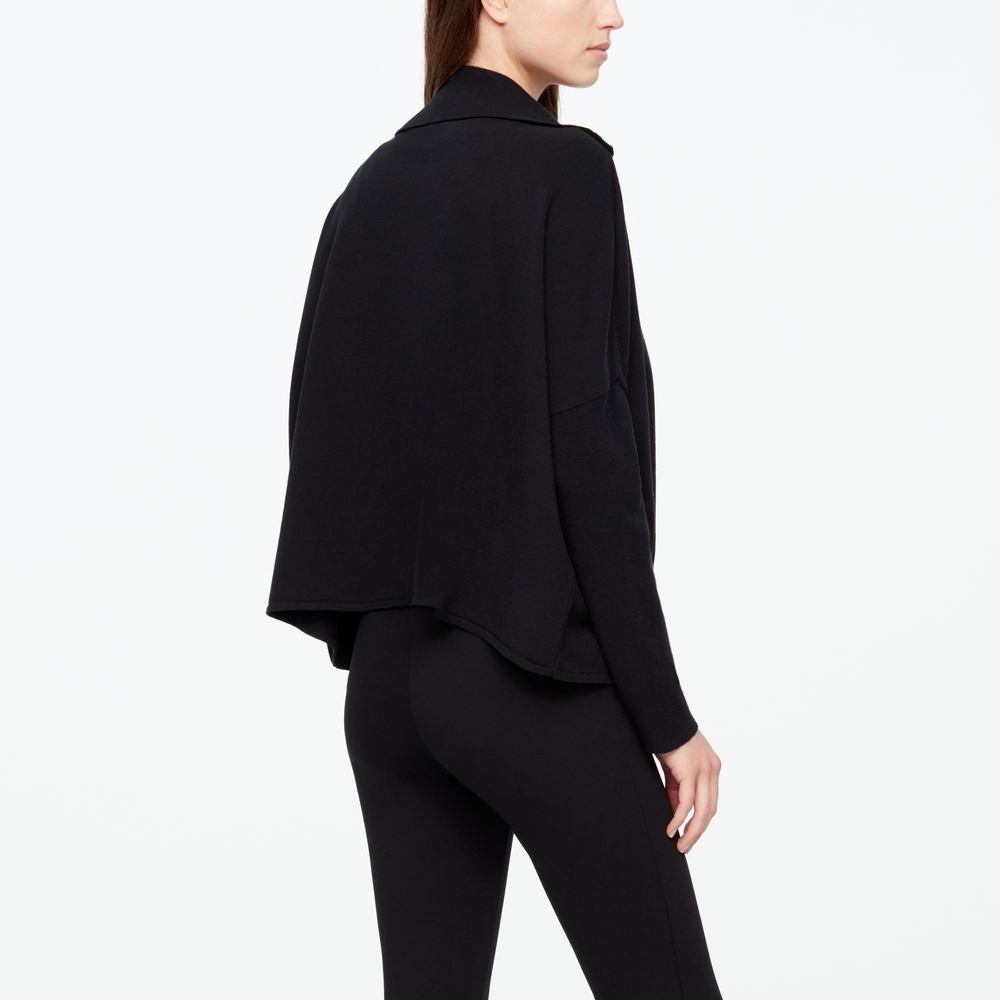 Sarah Pacini CARDIGAN - MANCHES EN CÔTES Derrière