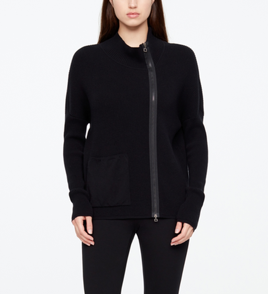 Sarah Pacini CARDIGAN - POCHE PLAQUÉE De face